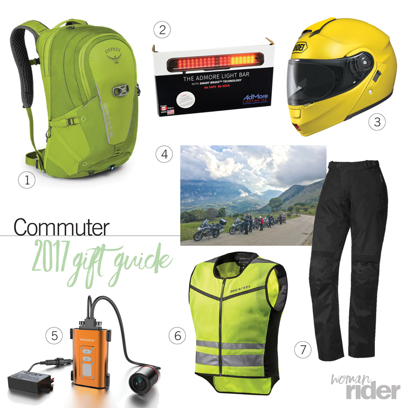 women motorcycle rider gift guide