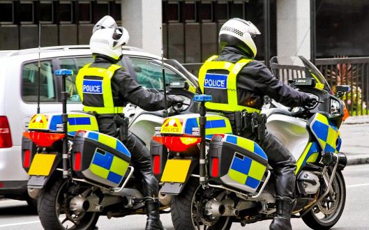 london motorcycle cops