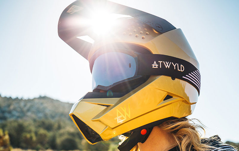 Atwyld X Lab helmet.
