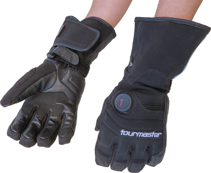 Tourmaster Synergy 7.4V Battery Heated Gloves.