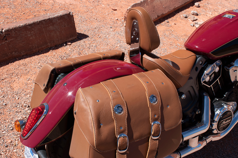 Indian Scout saddlebags