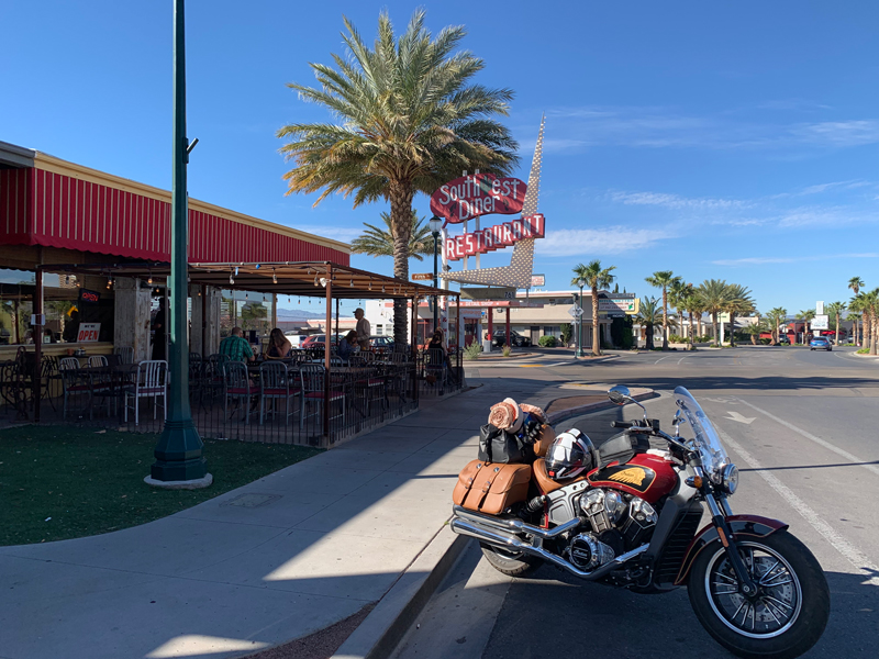 Breakfast at the Southwest Cafe in Boulder City, Nevada.