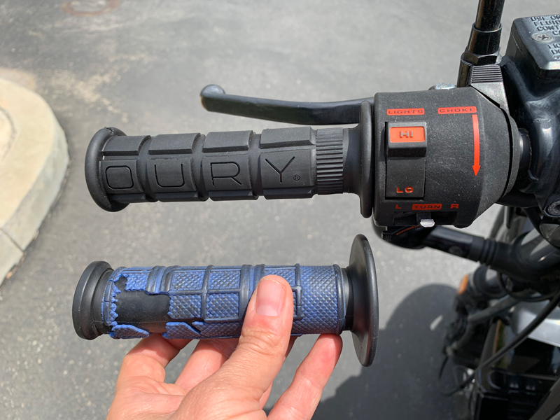 oury motorcycle grips