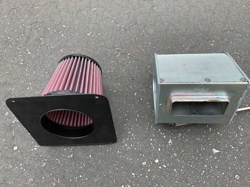 K&N filter compared to stock