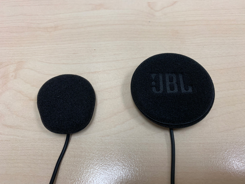 Cardo Packtalk Bold speakers JBL