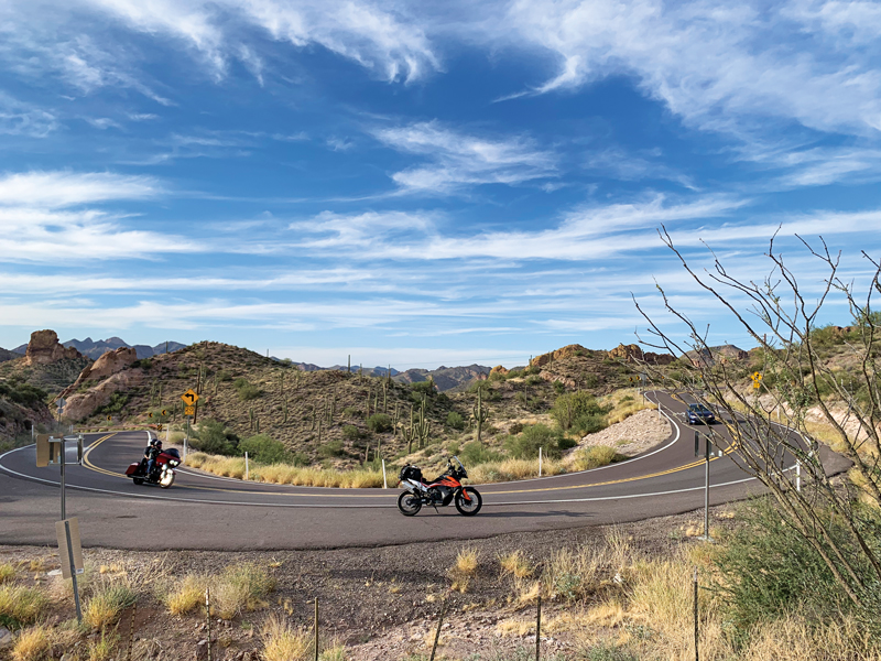 KTM 790 Adventure Apache Trail (Arizona State Route 88)