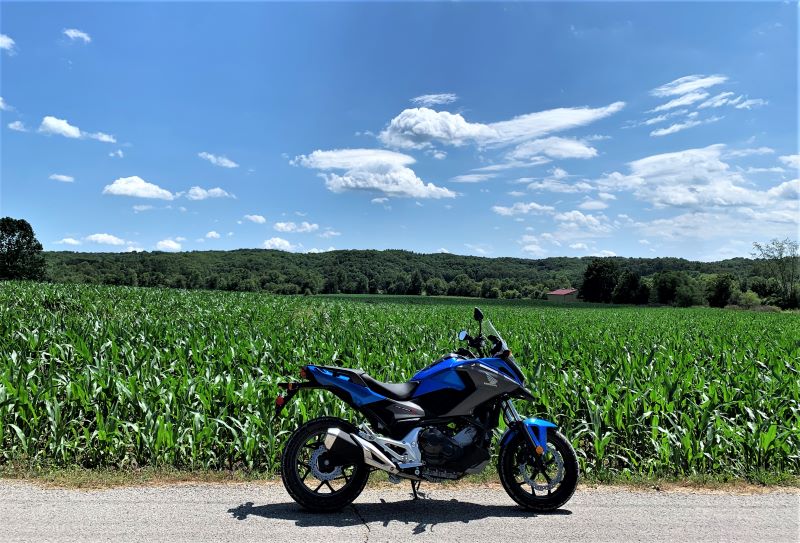 2019 Honda NC750X blue