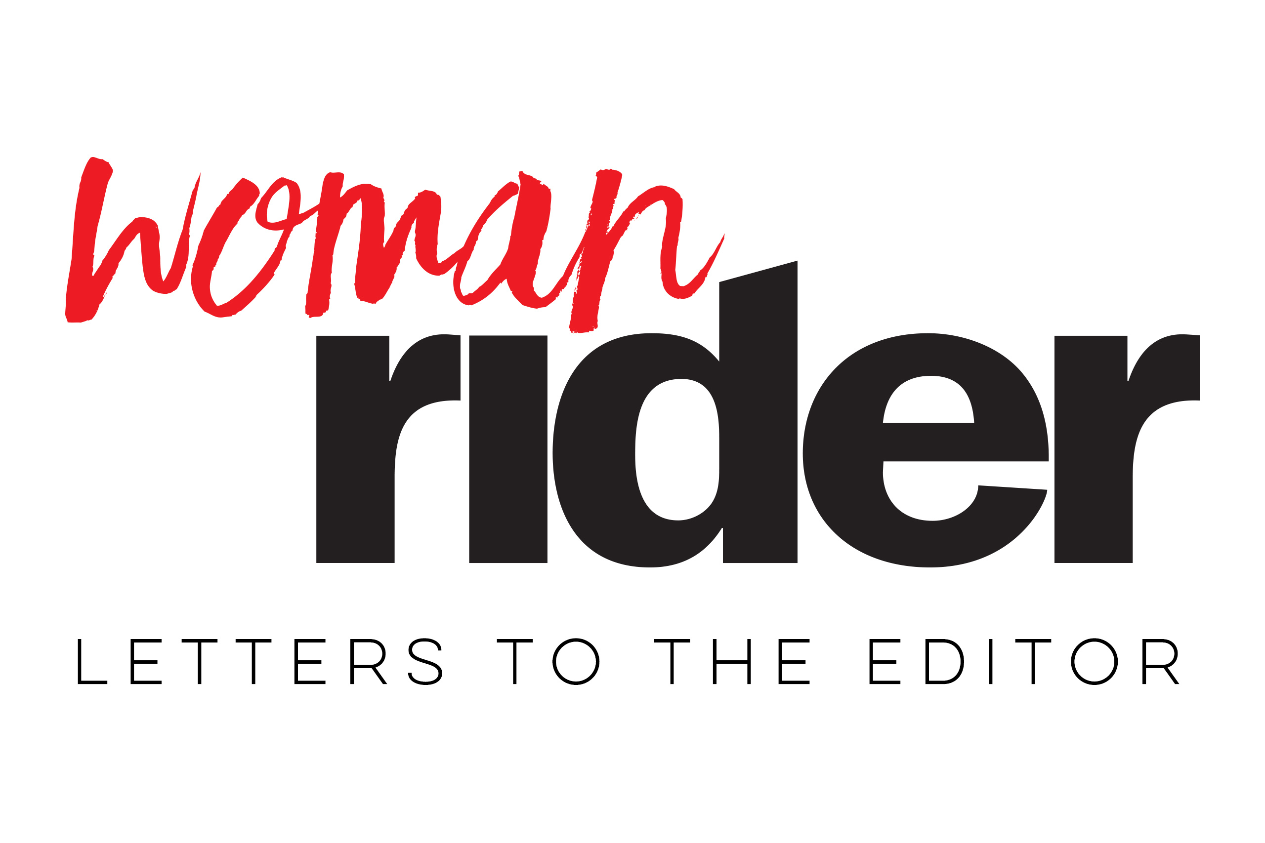 Woman Rider Letters to the Editor