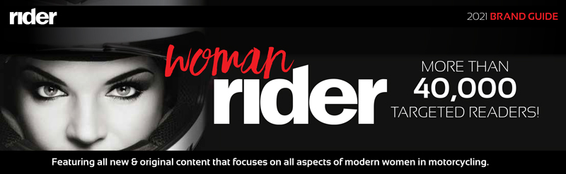 2021 Woman Rider Marketing Engagement Guide Cover