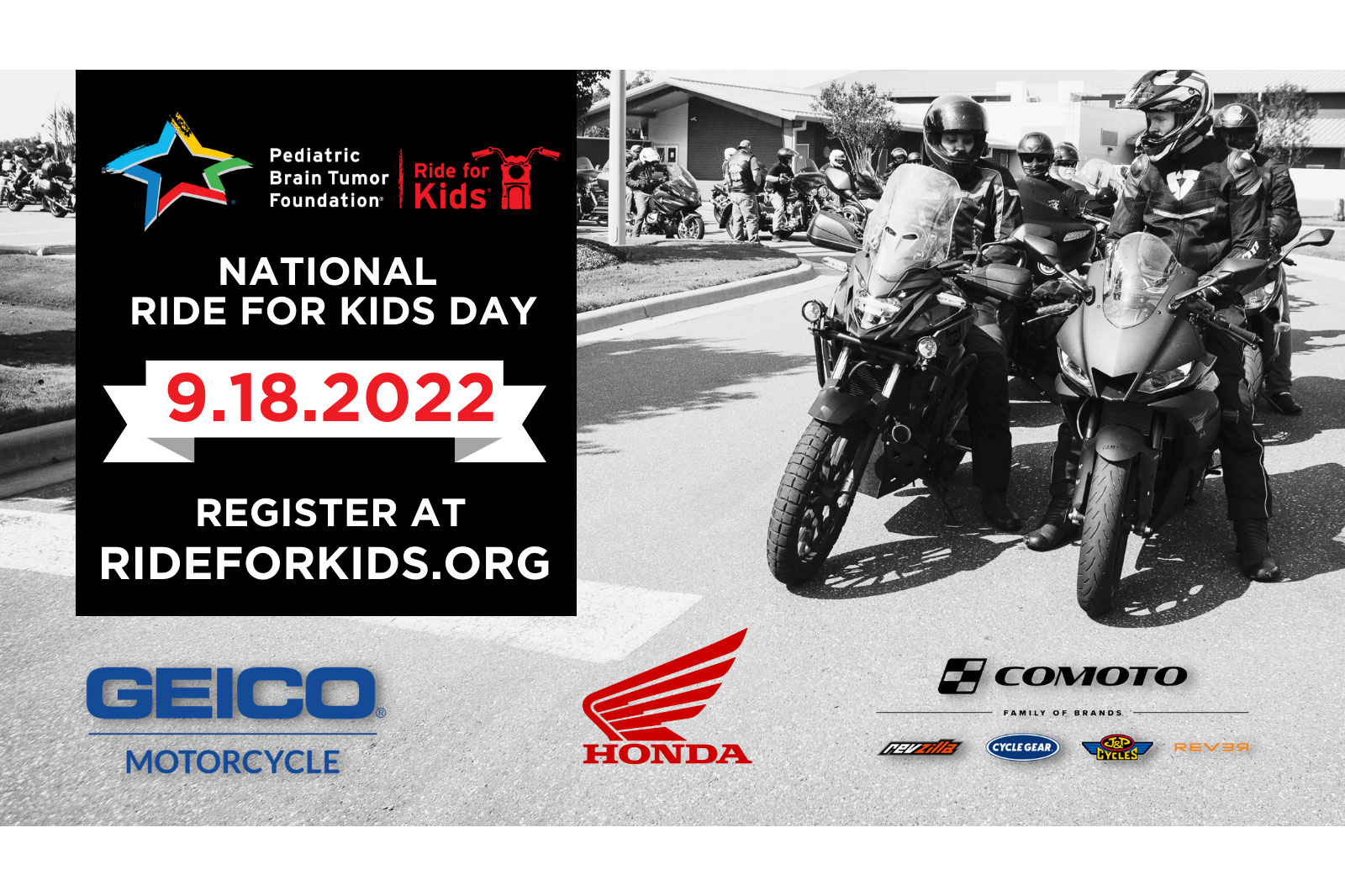 Pediatric Brain Tumor Foundation's second annual national Ride for Kids