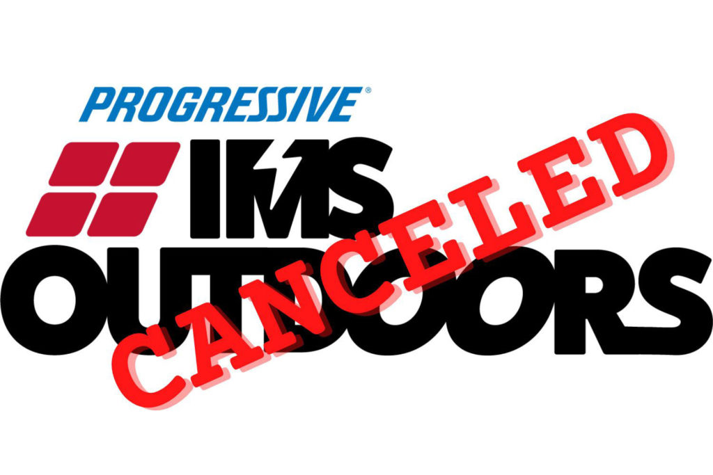 2022 Progressive IMS Outdoors canceled