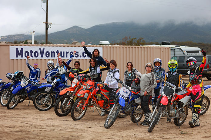 Babes in the Dirt at MotoVentures