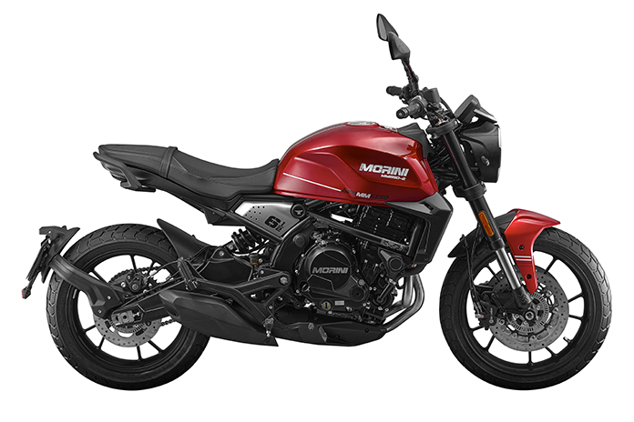 2023 Moto Morini Seiemmezzo STR Metallic Red