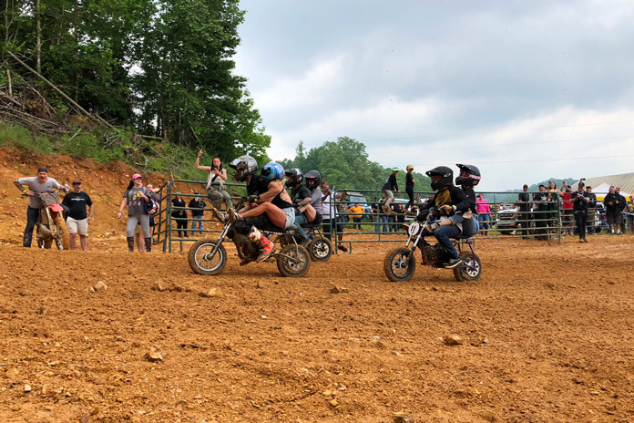 Tennessee Motorcycles and Music Revival Minibike Hill Climb