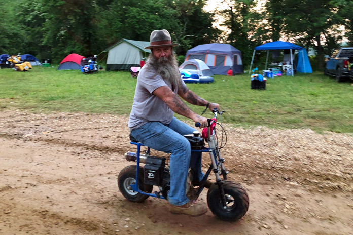 Tennessee Motorcycles and Music Revival Minibike