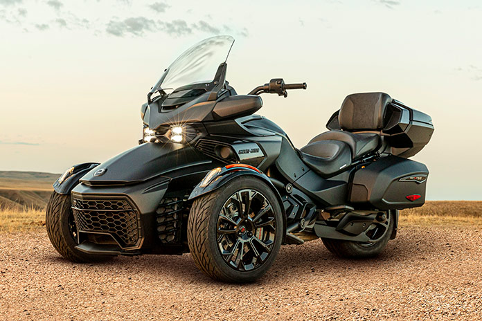 2024 Can-Am Spyder F3 Limited in Monolith Black