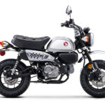 Honda Monkey and Super Cub Return for 2024 2024 Honda Monkey Pearl Black