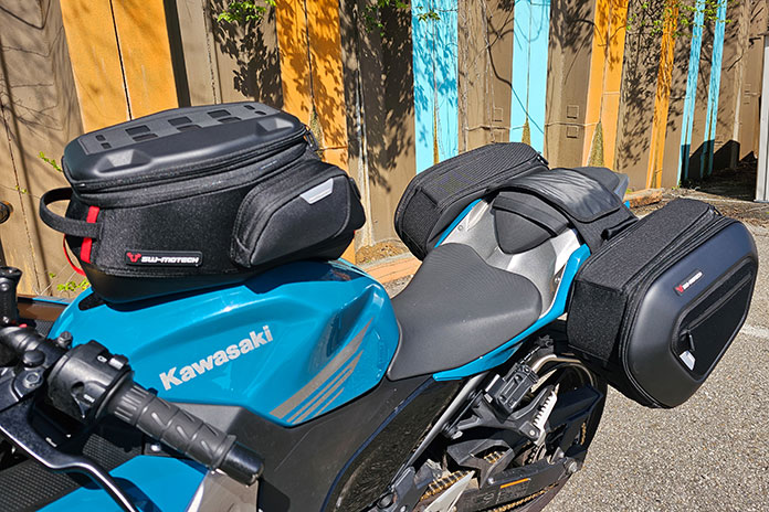 SW-Motech sportbike luggage Ninja 400