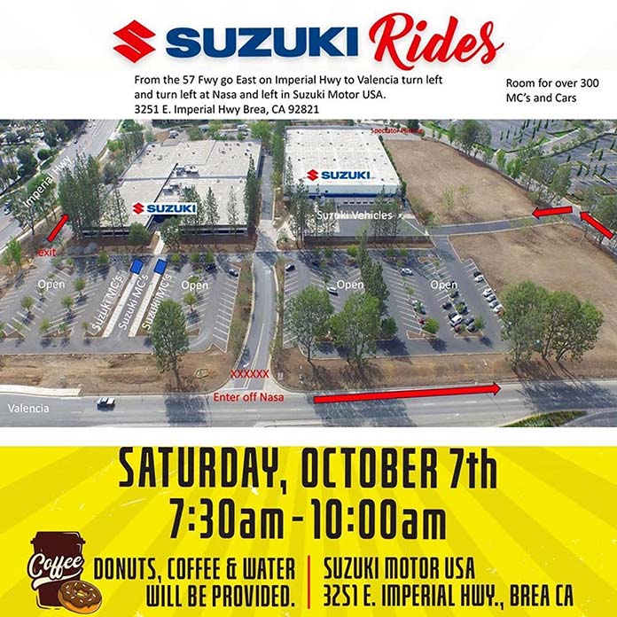 Suzuki Motorcycles Cars and Coffee