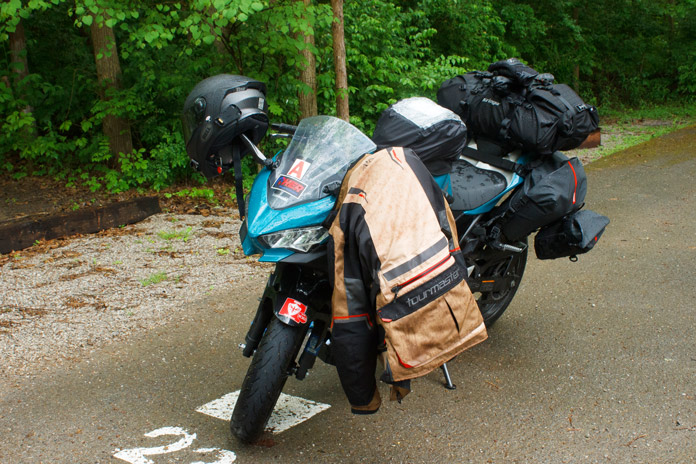 Touring on a Sportbike Luggage Solutions Carly Becker