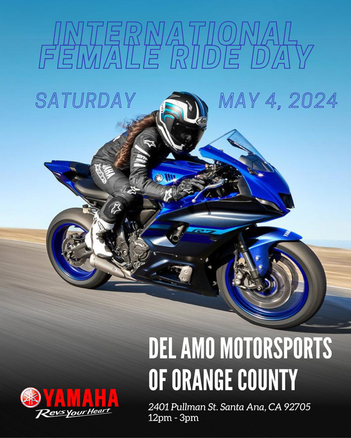Yamaha International Female Ride Day California
